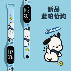 Kstarhare Jam Tangan Digital ธีมอะนิเมะใหม่สำหรับเด็กคุณสมบัติกันน้ำและพร้อมจอแสดงผล LED