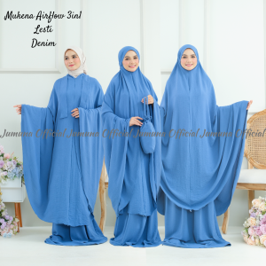 Mukena Dewasa Crinkle Airflow 3in1 Lesti
