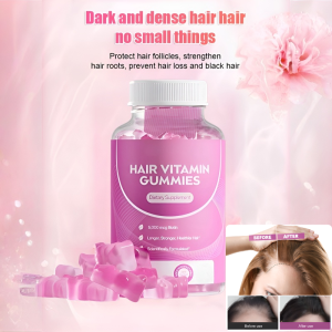 Beetroot Gummy Sugar Promote Hair Growth Shipping Natural Healthy Snacks