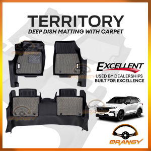 Ford Territory 2023 to 2025 5D / 7D EXCELLENT Deep Dish Matting PREMIUM MATERIAL ( car accessories )