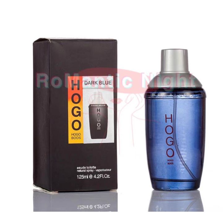 125ML HOGO BOOS DARK BLUE FOR MEN PERFUME Permanent | Lazada PH
