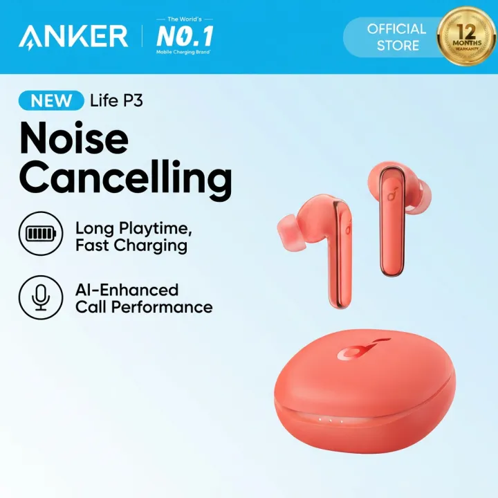 ANKER soundcore Life P3 Noise Cancelling Wireless Bluetooth Earbuds - A3939