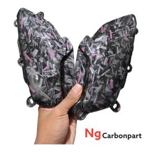 Forged cover side satu set kiri kanan yamaha nmax old