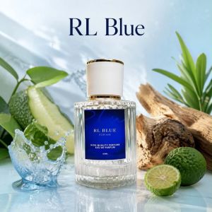 FREE SHIPPING 50ml Elegant Bottle RL Black Men Best Seller MEN Inspired 30% Oil-Based Perfume From France
