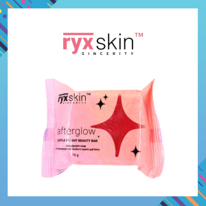 RyxSkin After Glow Gentle Bright Beauty Bar 70g (Pure Glycerin Soap) (Sold Per pc)