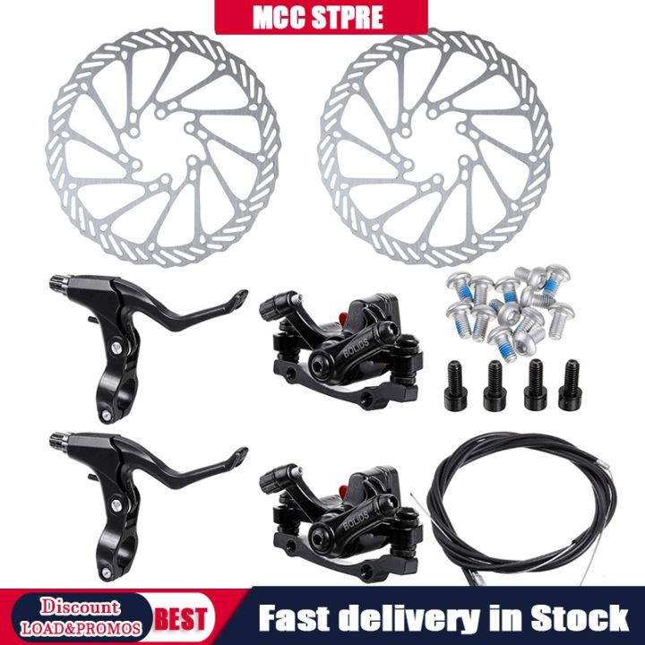 Complete Bicycle V-Brake Set - Front & Rear Brake Arms 110mm With Cables & Tools For MTB, City, Trekking Bikes - View #9