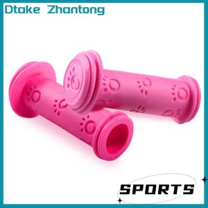 Dtake 1 Pair Rubber Bike Bicycle Handle Bar Grips Anti-slip Waterproof Tricycle Scooter Handlebar For Kids Child Cycling Handle Bars