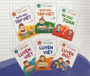Sách - Combo Hành trang cho bé tự tin vào lớp 1 - 6 quyển