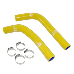 2pcs Radiator Hoses Water Coolant Tube Silicone Pipes For Yamaha YZF R3 R25 MT-03 MT03 MT-25 MT25 2015-2024