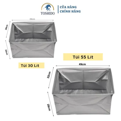Thùng Đựng Đồ Ô Tô - Hộp Đựng Đồ Ô Tô Có Thể Gấp Gọn Dung Tích 56 Lít Để Cốp Sau Ô Tô