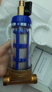 BỘ LỌC THÔ LỌC ĐẦU NGUỒN SỢI LỌC INOX 316 SIÊUNHỎ.REN 21/27/34-Chọn ở phân loại