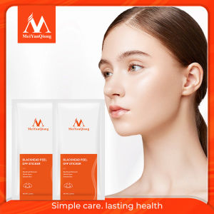MeiYanQiong 2PCS Blackhead Remover Nose Pore Strip Black Peeling Acne Treatment Black Deep Cleansing Skin Care Nose Strips