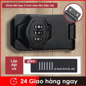 [HCM] Khóa Mật Khẩu Chốt cửa lật khóa số dùng cho hòm tủ tài liệu ngăn kéo bàn -TyHome