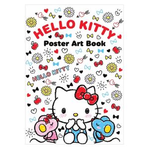 Hello Kitty Colouring Book for Kids with Thick Paper Wall Art Poster