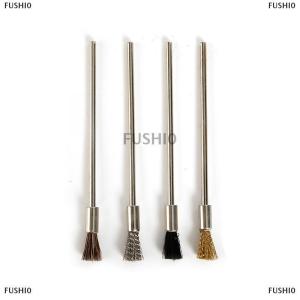[COD] FUSHI0 Pen Wire Brush 100mm Long Shank Cleaning Brushes Rotary Tool Rust Paint Removal