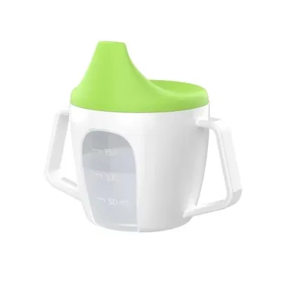 CANGMOTION Portable Baby Feeding Bottle 150ML Leakproof Baby Water Cup Cute with Handle Training Cup Baby Feeding