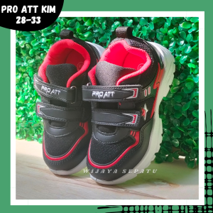 WIJAYA NOAH - Sepatu Anak PRO ATT KIM 010V 28-33 /Sepatu Anak /Sepatu Sekolah /Sneakers /Sepatu Karakter /Sepatu Warna/Sepatu Perekat /Sepatu Murah