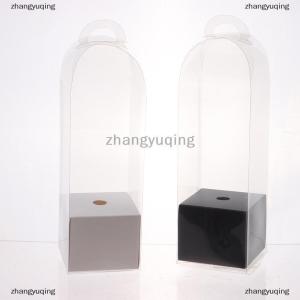 [COD] zhangyuqing Transparent Rose Flower Box Plastic Cake Packaging Box Florist Wrapping Boxes