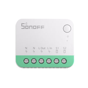 SONOFF MINIR4M Mini WiFi Switch First Matter Smart Switch Light Switch Module APP / Voice Control Safe Delay Power-on State Support External Switch work with Apple Home Alexa G**gle Home