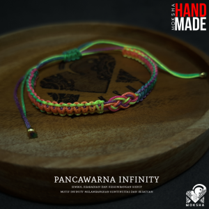Moksha Gelang Tali Pancawarna Infinity Limited Edition