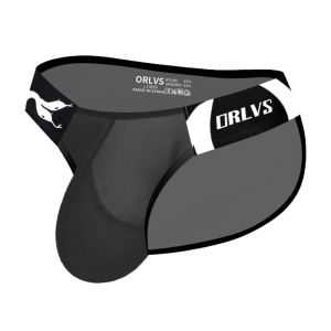 CMENIN ORLVS 1Pcs Fashion Ice Silk Man Underwear Brief Men Underpants Comfortable Slip Panties Jockstrap Mens Briefs OR6402