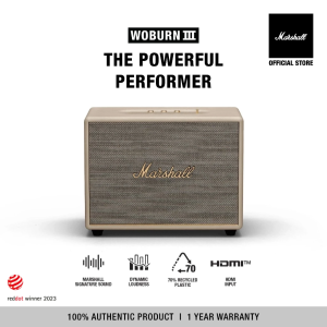 Marshall Woburn Ill BluetoothSpeakerHome Outdoor Audio StereoSurroundSound Strong Heavy Bass