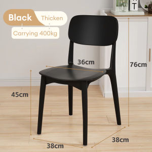 XUXU Dining Chair Nordic Chair Coffee Chair Study Chair Home Stackable Plastic Chair Thickened Chair For Dining Table