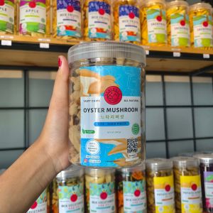 Serigale Keripik Jamur Tiram Putih I Kemasan Toples 1000 ML I Keripik Sayur Mix Gurih Crispy I