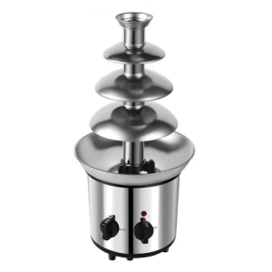 Practical Chocolate Fountain with Removable Parts for Easy Cleaning Rotating 4 Layer Electric Chocolate Melting Tower