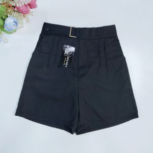 Keyla Pant Celana Pendek Hightwaist Wanita Katun Drill Hight Quality