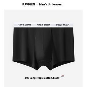Quần Boyshorts nam nam kháng khuẩn thoáng khí cỡ 60 cotton mỏng mùa hè quần boxer Đồ lót nam Cạp giữa