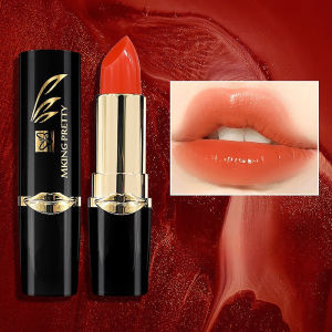 Red Cherry Warm Moisturizing Lipstick For Women/Glossy Lip Care/Long Lasting Hydration/UV Lip Protection/Suitable For Daily Use And Parties
