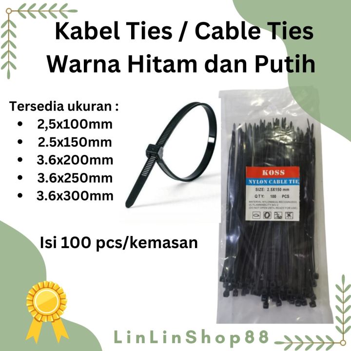 kabel-ties-cable-ties-3-6-x-200-putih-hitam-lazada-indonesia