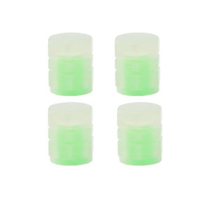 4pcs Luminous Car Wheel Tire Valve Caps Tyre Rim Stem Covers Airdust Waterproof For Automobiles Motorcycles Bikes Replacement Part