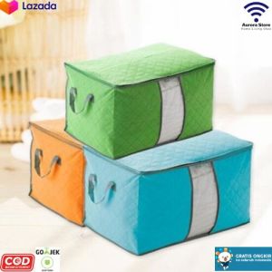 TERMURAH !!! COD !!! Storage Bag 99 Storage Box Tempat Pakaian / Tas Pengaman / Tas Tempat / Tas Pakaian / Tas Simple / Tas Menarik / Tas Murah