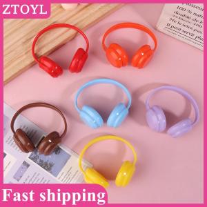 ZTOYL💝 Cotton Doll Headphone Cute Earphone For 10cm Cotton Doll Mini Plush Doll Headset Decoration Fashion DIY Doll Accessories Gift