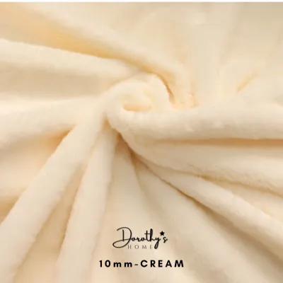 Ultra Soft Rabbit Faux Fur Fabric 1 yard and half yard 12mm