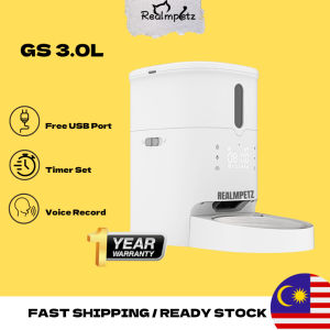 ♥️papifeed♥ 3L/6L Big Volume Wifi  Time Control Bekas Makanan Kucing Automatik Automatic Cat Food Dispenser Pet Feeder