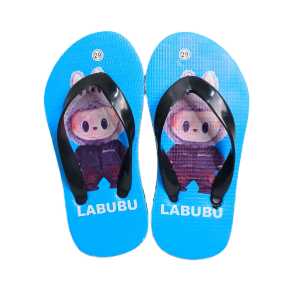 Sandal Jepit Anak Laki Laki MOtip Labubu Terbaru.Size 26-35