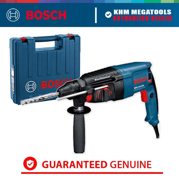 Bosch GBH 2-26 DRE 3-Modes Rotary Hammer Drill •khm megatools• | Lazada PH