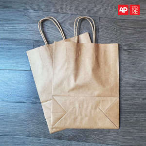01 TÚI KRAFT 120GSM 26X33X12CM NGANG CAO HÔNG - NHIỀU MÀU