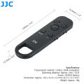 JJC BTR-S1การควบคุมระยะไกลไร้สายผ่านบลูทูธ Commander สำหรับ Sony ZV-1 II ZV-E1 A7RV ZV-1F A7IV ZV-1 RX100VII ZV-E10 A7C A6100 A6600 A6700 A1 A7RIV A7SIII กล้อง A9II. 