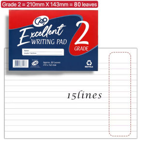 School supplies 10pcs/Pack Writing pad / Grade 1 / Grade 2 / Grade 3 / Grade 4 Elementary Pad Paper School supplies