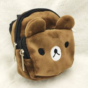 Pet Dog Backpack Adjustable Leash Self Puppy Backpack Outdoor Travel Pet Schoolbag Pocket Portable