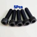 Set 5 Bu Lông Thép Lục Giác Chìm Đầu Trụ 8mm x 30mm Độ Bền 12.9 Màu Đen. 