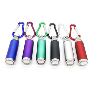 Small LED Flashlight Torch Keyring Outdoor Fishing LED Flashlight Torch Carabiner Keychain Small LED Torches Light
