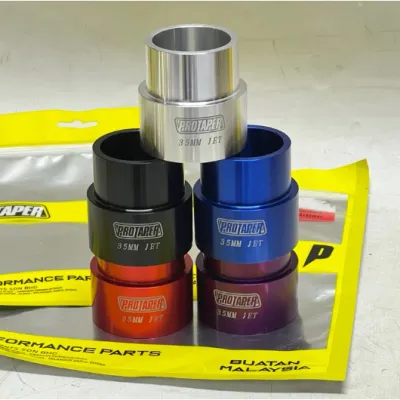 [ 32MM/ 35MM / 35MM JET ] PROTAPER * MADE IN MALAYSIA * CNC EXHAUST ADAPTER LC135 / Y15 / LC135 V1-V8 / Y15 V1-V2
