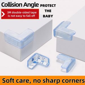 Transparent anti-collision Corner Baby Protective Corner Glass Coffee Table Angle anti-collision Sticker Child Safety Protection
