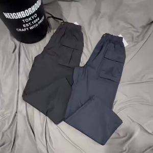 Japanese Style Trendy Outdoor Dropshipping NANAMICA Waterproof breathable quick-drying loose-fitting work pants for spring and autumn