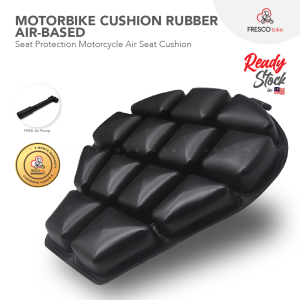 Motorbike Cushion Rubber Air-Based Seat Protection Motorcycle Air Seat Cushion Air Pressure Relief Cushion Motorbike